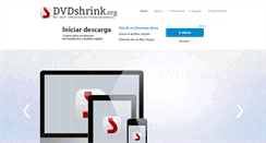 Desktop Screenshot of dvdshrink.org