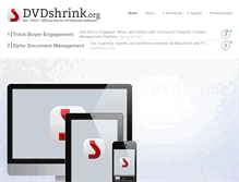 Tablet Screenshot of dvdshrink.org
